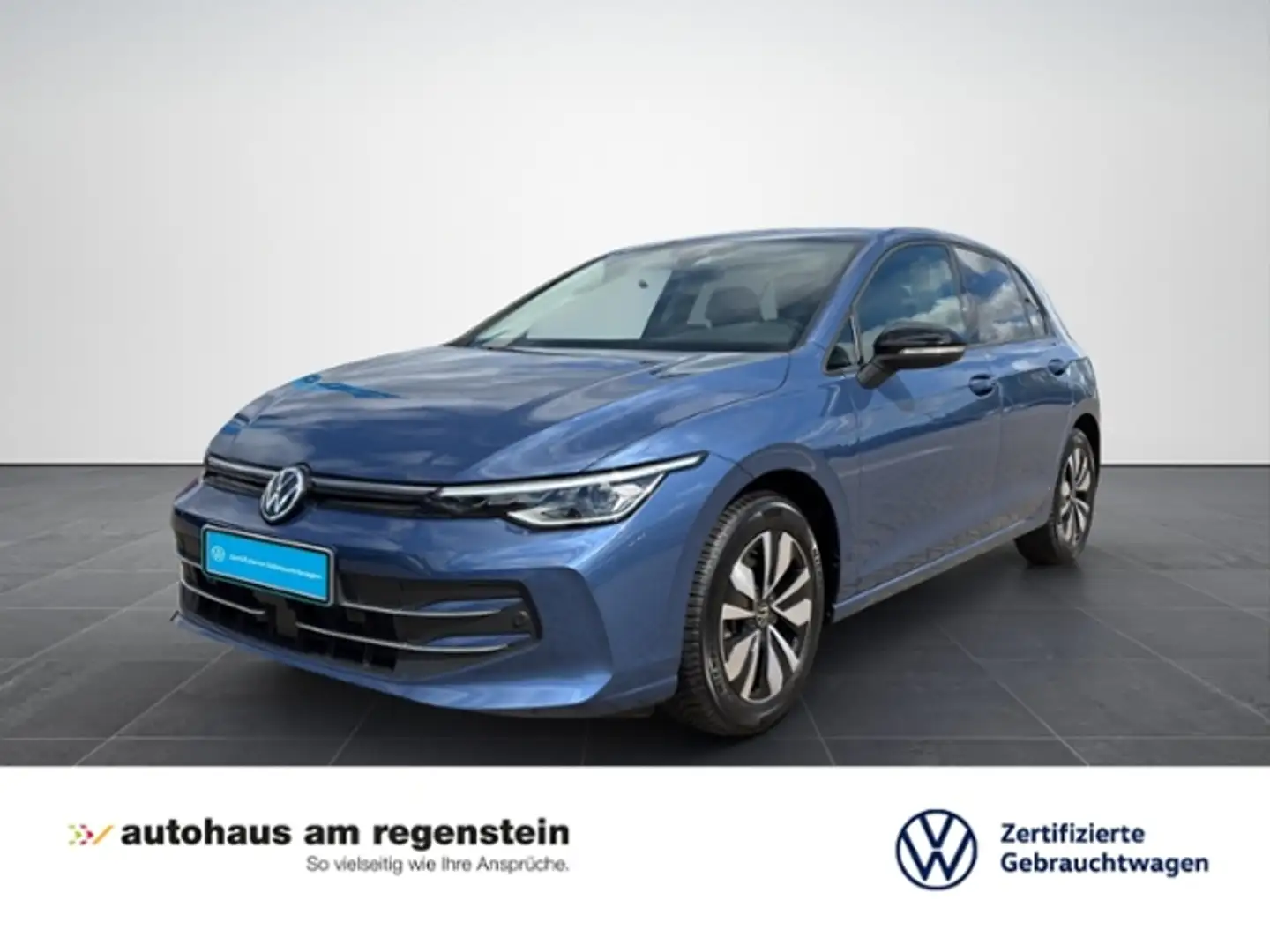 Volkswagen Golf VIII 1.5 TSI Goal LED+/AHK/Kamera/Navi/ACC Blau - 1