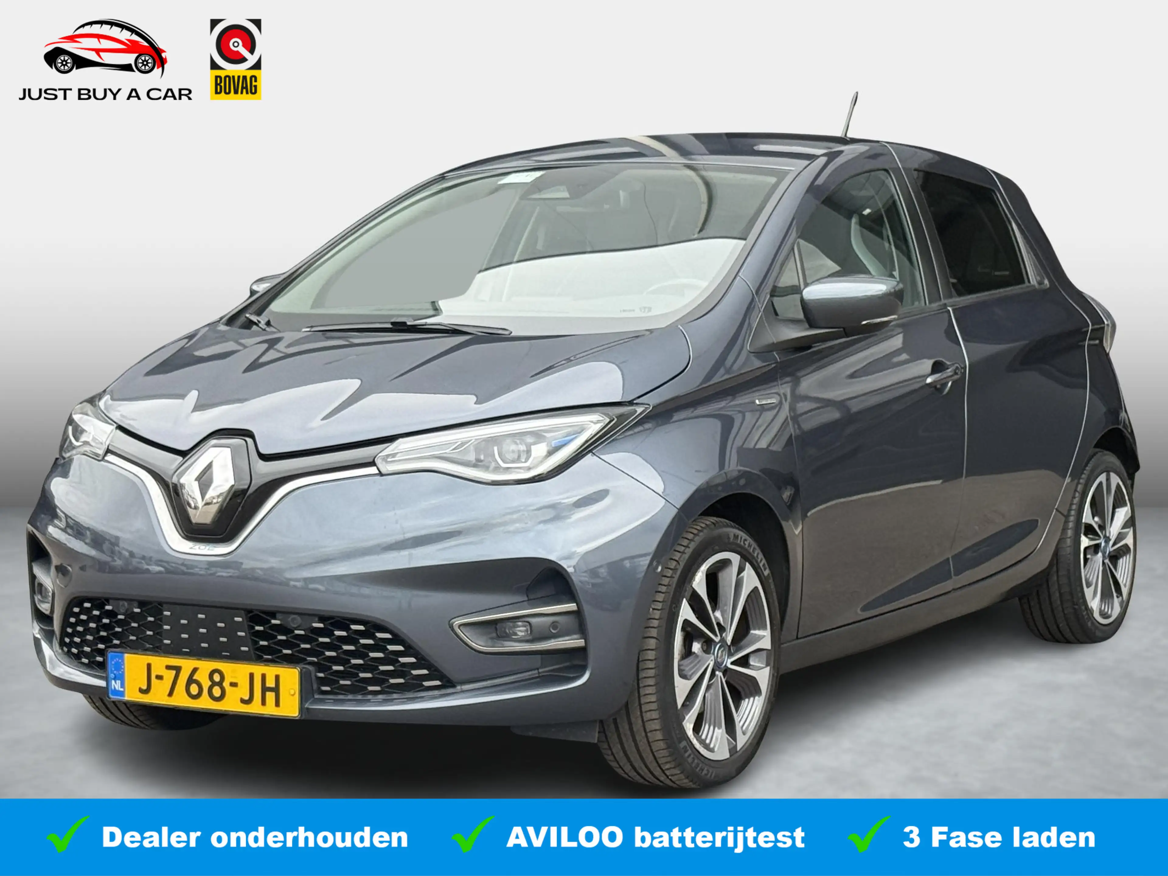Renault ZOE R135 Edition One 52 kWh SOH 87,7% / Incl. Koopaccu
