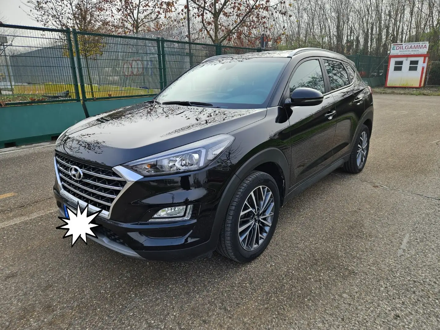Hyundai TUCSON Tucson II 2018 1.6 crdi Xprime 2wd 136cv dct Nero - 1