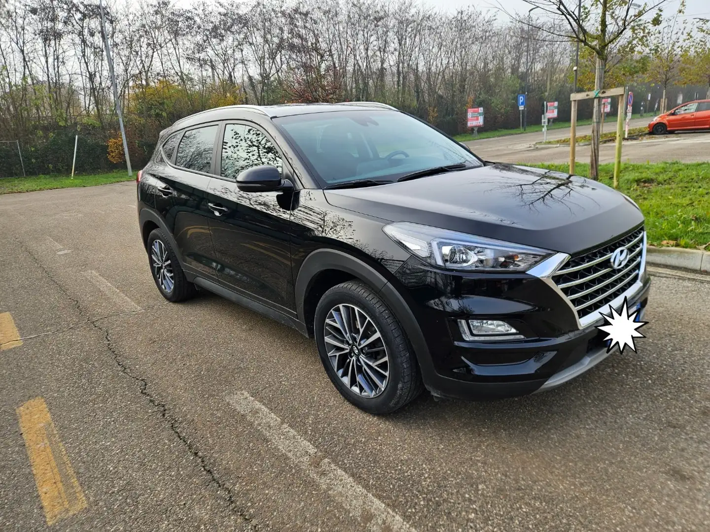 Hyundai TUCSON Tucson II 2018 1.6 crdi Xprime 2wd 136cv dct Nero - 2
