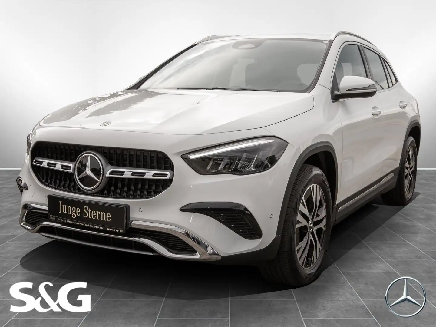 Mercedes-Benz GLA 200 d Progressive RüKam+LED+Tempomat+18 Weiß - 1