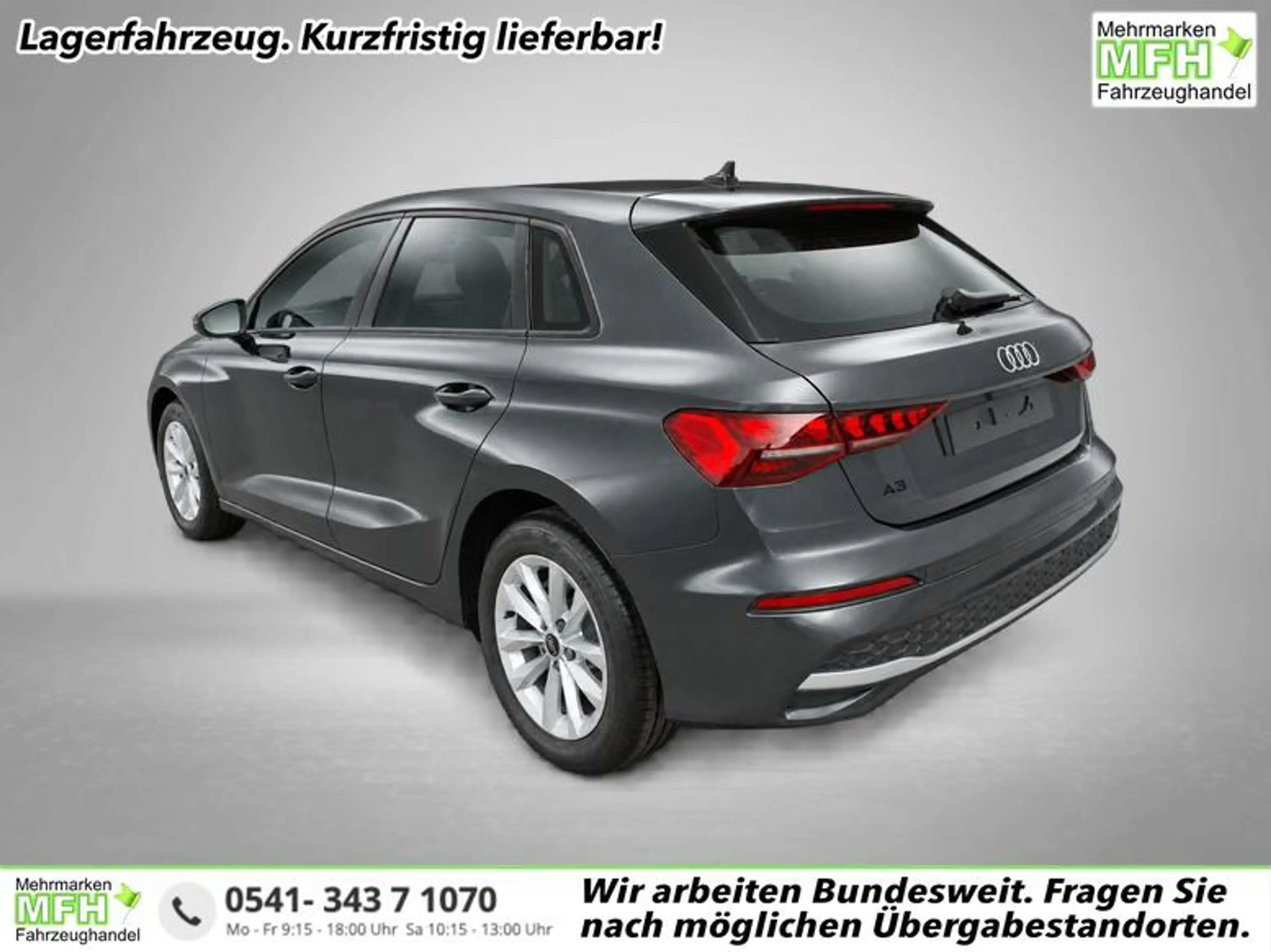 Audi A3 Sportback 1.5 TFSI 6-Gang 85 kW (116 PS), Schal...