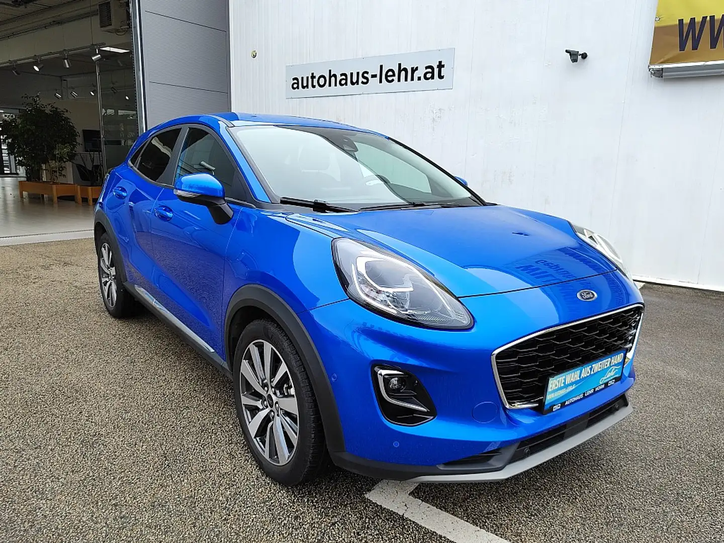 Ford Puma 1,0 EcoBoost Hybrid Titanium X Bleu - 1