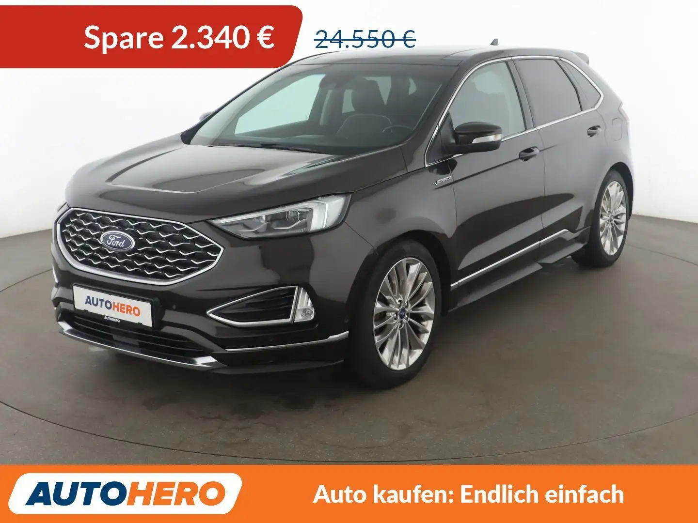 Ford Edge 2.0 TDCi EcoBlue Vignale 4x4 Aut*NAVI*LED*ACC*CAM* Szürke - 1