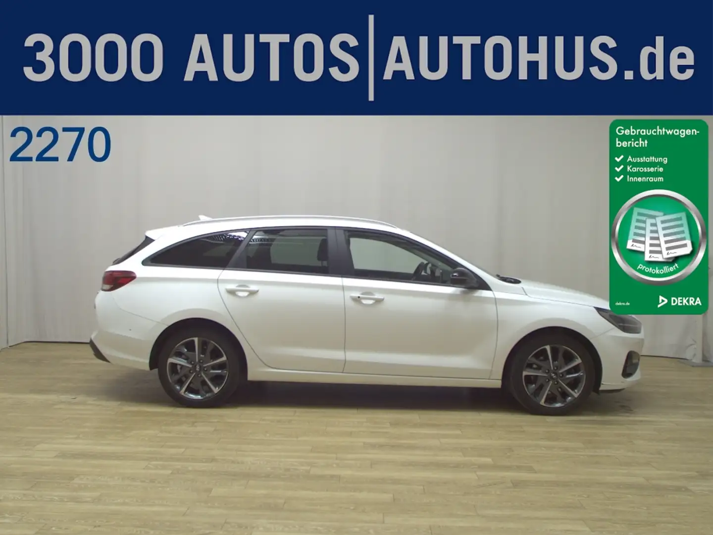 Hyundai i30 cw 1.0 T-GDI Ed. 30+ Navi LED PDC Bluetooth Weiß - 1
