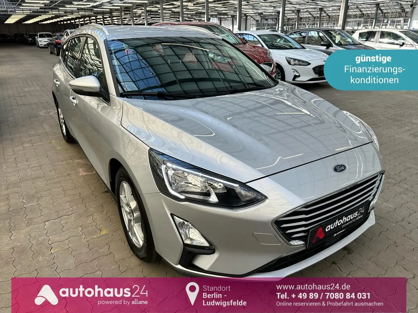 Ford Focus 1.5EcoBlue Cool&Connect Navi|Cam|Sitzhzg Silver - 1