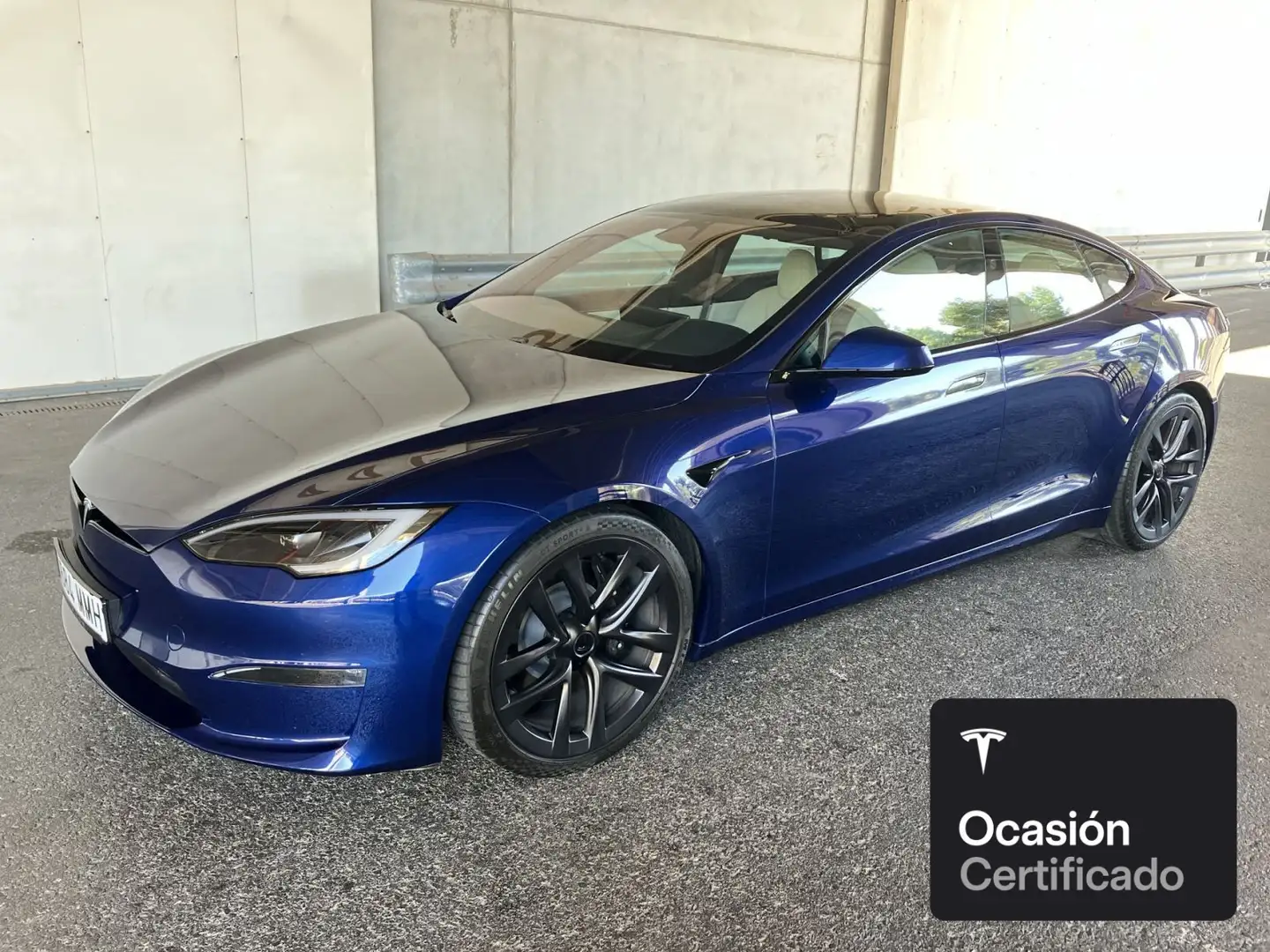 Tesla Model S Palladium Azul - 1