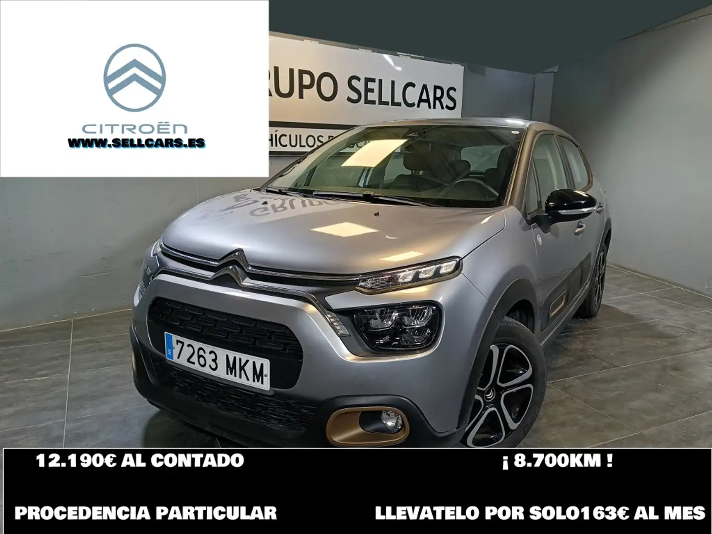 Citroen C3 1.2 PureTech S&S C-Series 83 Grijs - 1