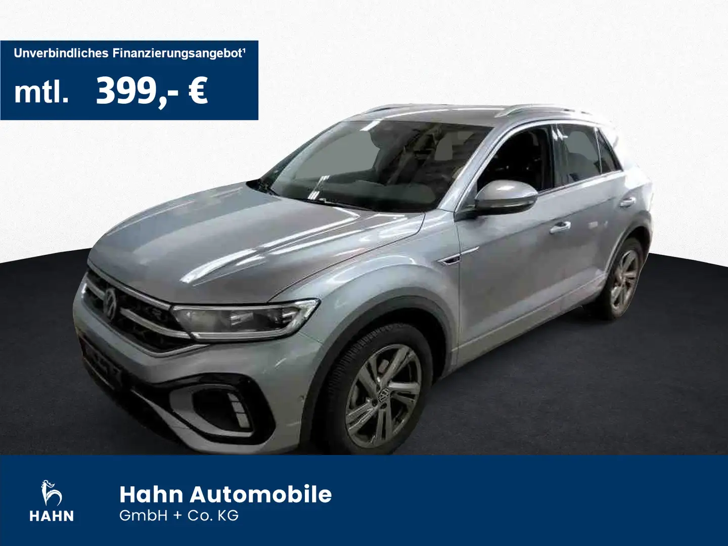 Volkswagen T-Roc 1.0 TSI R-Line LED Navi ACC Sitzhzg Silber - 1