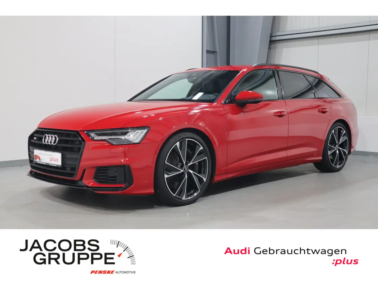 Audi S6 Avant 3.0TDI qu. Black/HD Matrix/AHK/B+O/21Zoll Червоний - 1