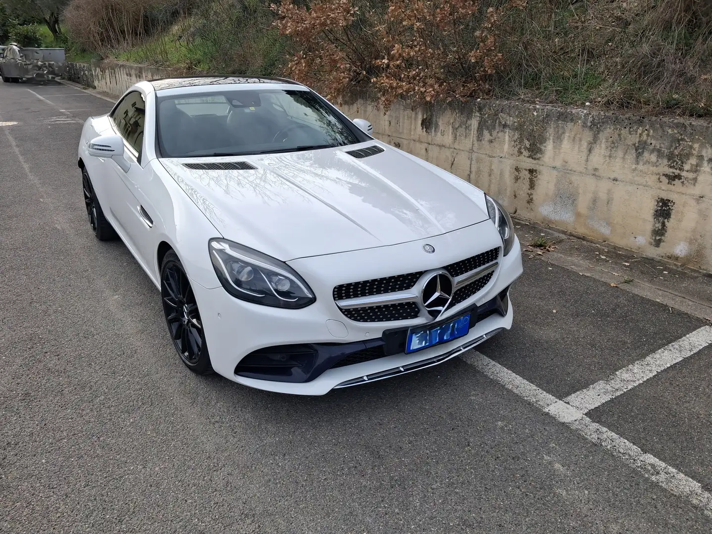 Mercedes-Benz SLC 250 SLC - R172 2016 d AMG Line auto Weiß - 2