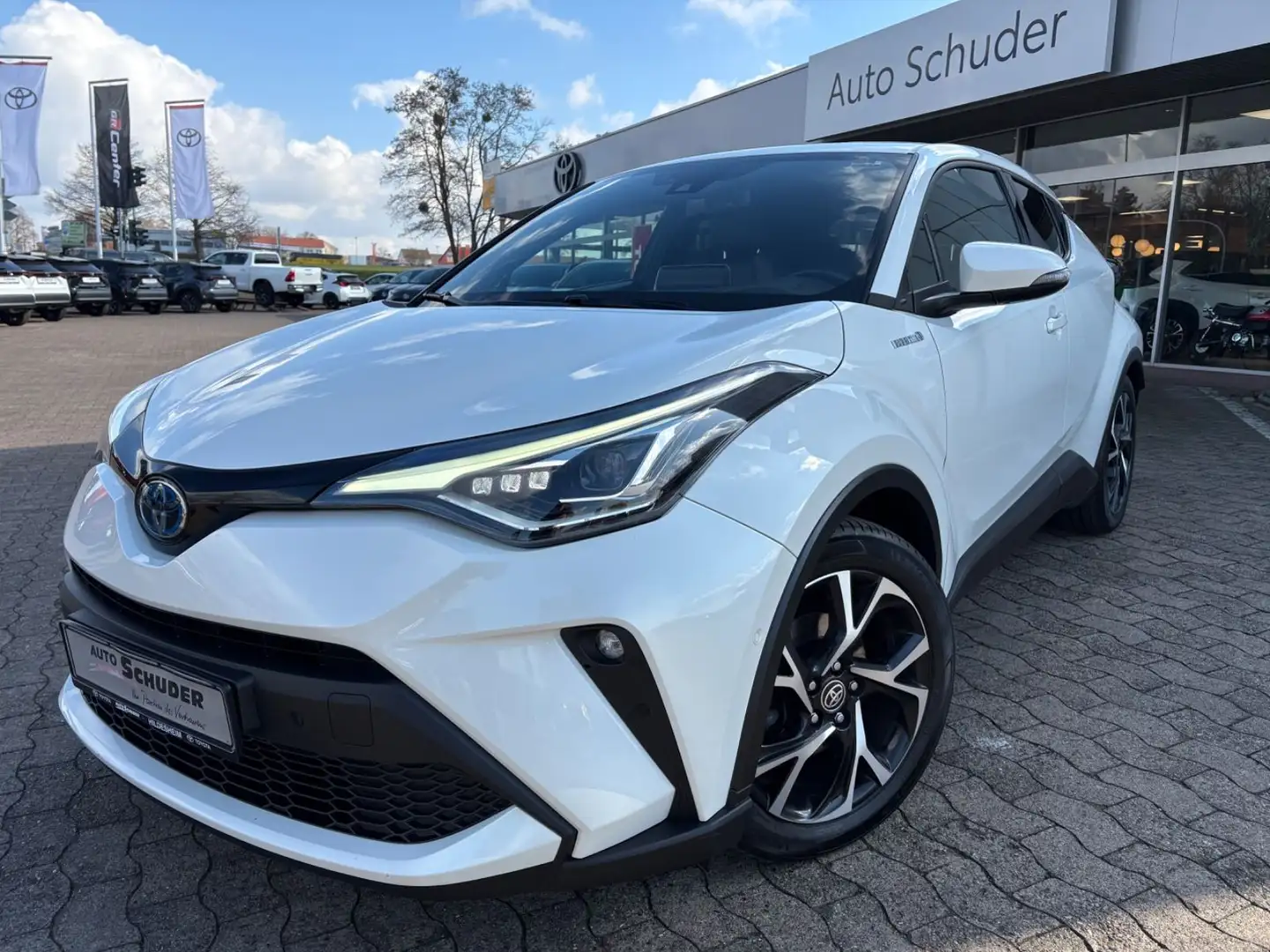 Toyota C-HR Hybrid Lounge **NAVI/JBL/LEDER** Blanc - 1