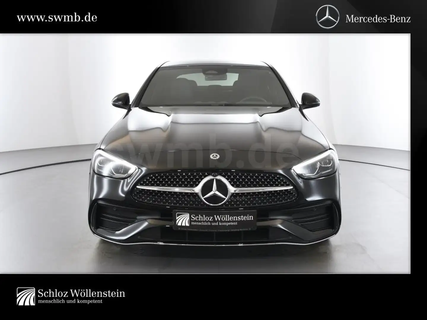 Mercedes-Benz C 180 3,99%/AMG/LED/DISTRONIC/Memory/Totwinkel   /360Cam Schwarz - 2