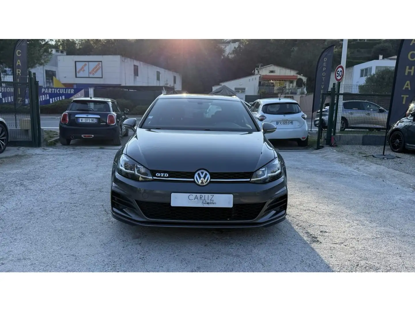 Volkswagen Golf Golf VII 2.0 16V TDI CR 184cv GTD DSG7 Gris - 2