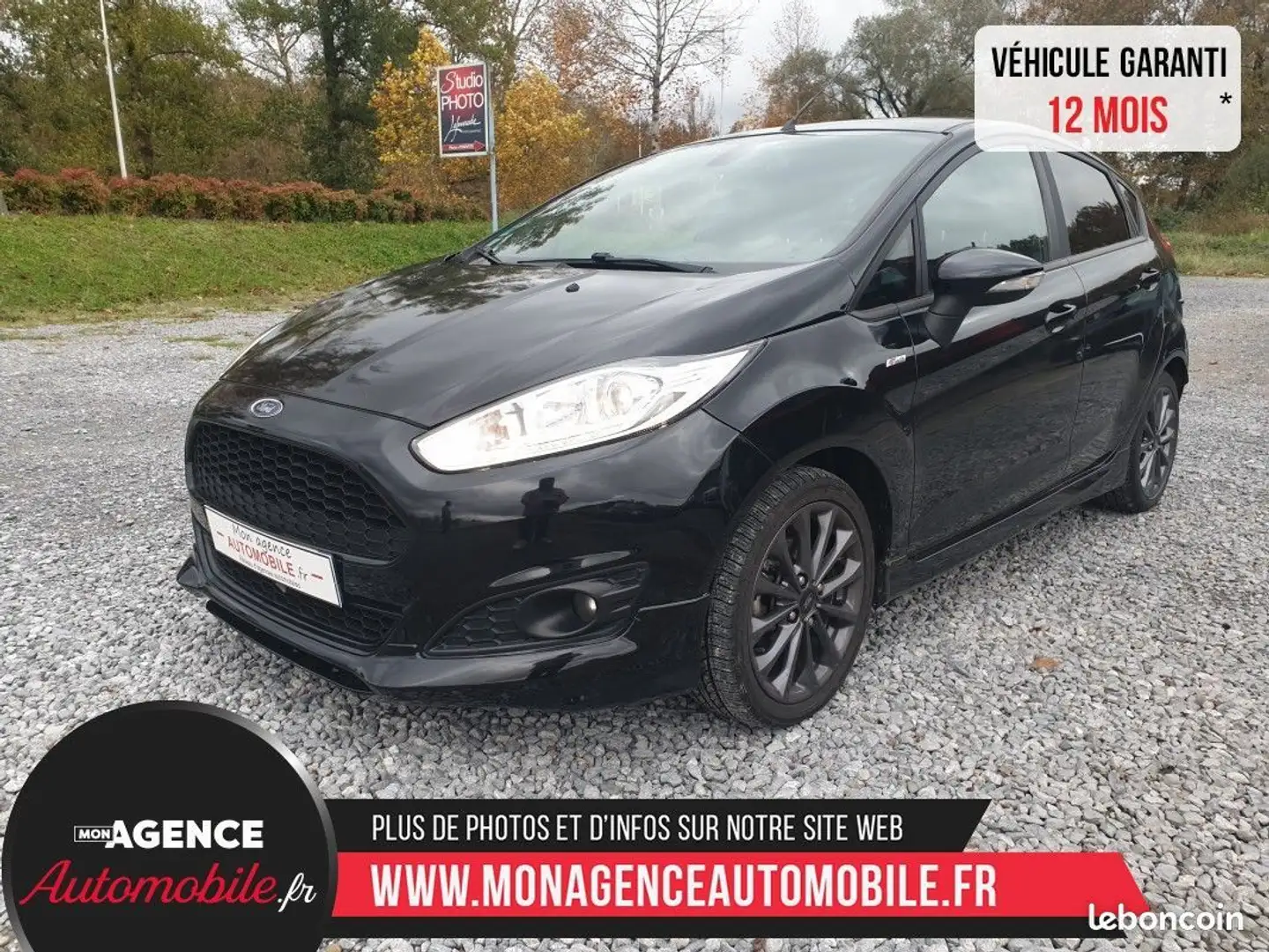 Ford Fiesta V 1.0 ECOBOOST 125 S&S ST-LINE 5P GARANTIE 12 MOIS Noir - 1