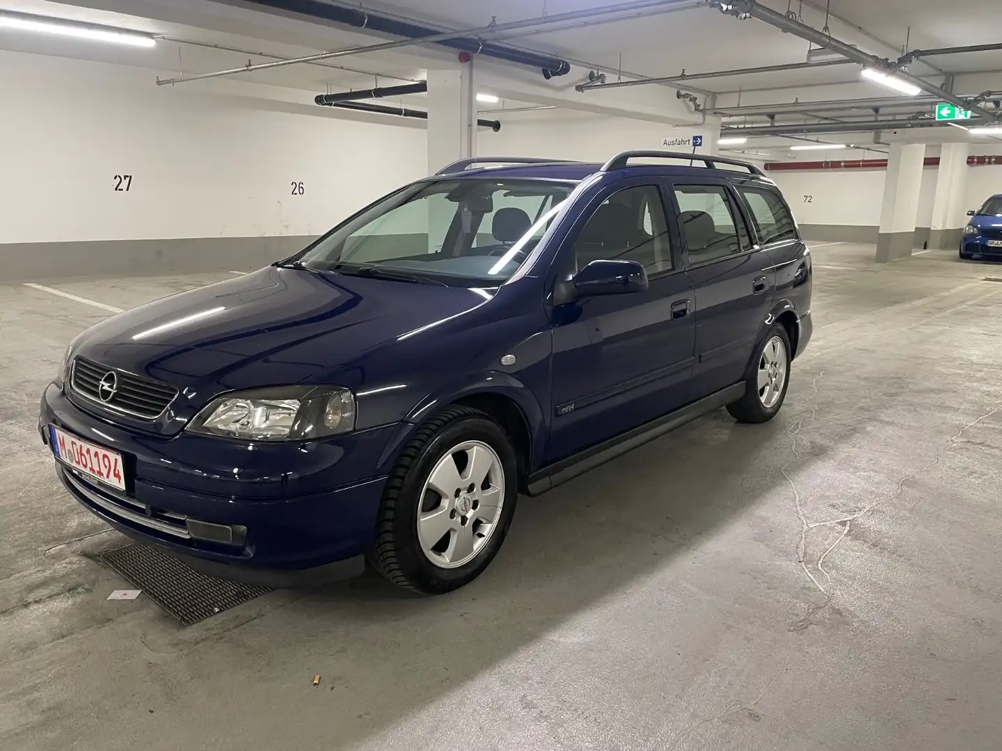 Opel Astra G Caravan Basis Blauw - 1