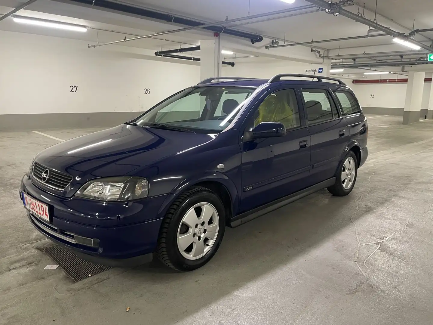 Opel Astra G Caravan Basis Blauw - 2