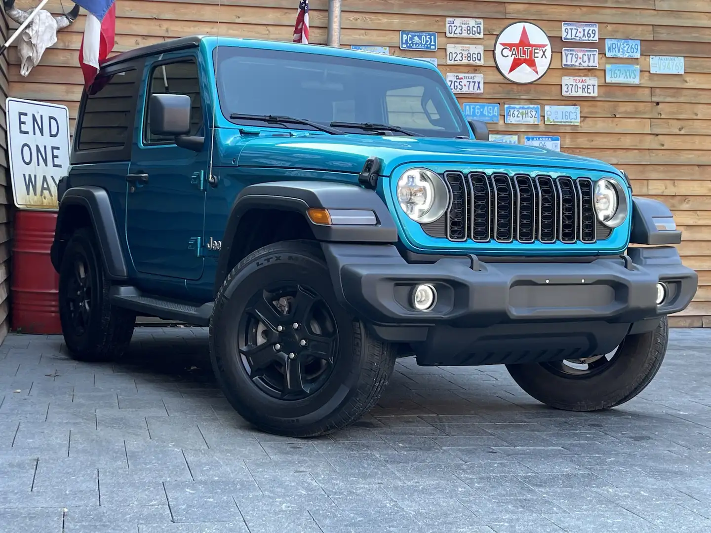 Jeep Wrangler 3.6L SPORT 4X4 AHK Hardtop CarPlay Albastru - 2