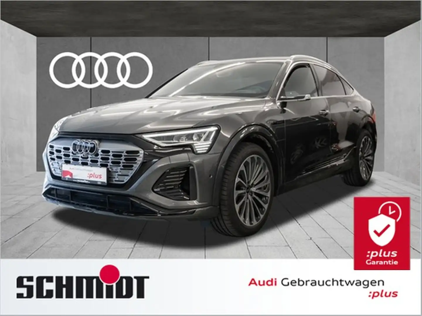Audi Q8 e-tron Sportback 50 quattro S line LM21 Pano Virt. Spi... Grau - 1