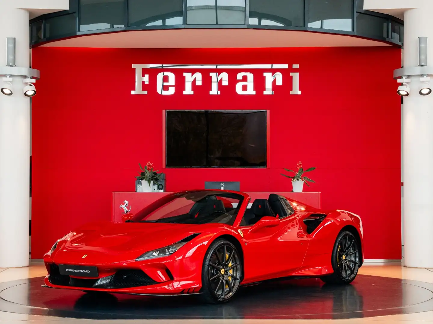 Ferrari F8 Spider Carbonfelge*Telemetrie-Kit*Lift Rot - 2