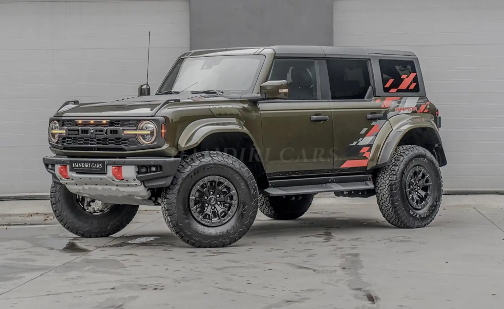 Ford Bronco New Raptor € 103500 +ORANGE ACCENT SEAT BELTS Groen - 1