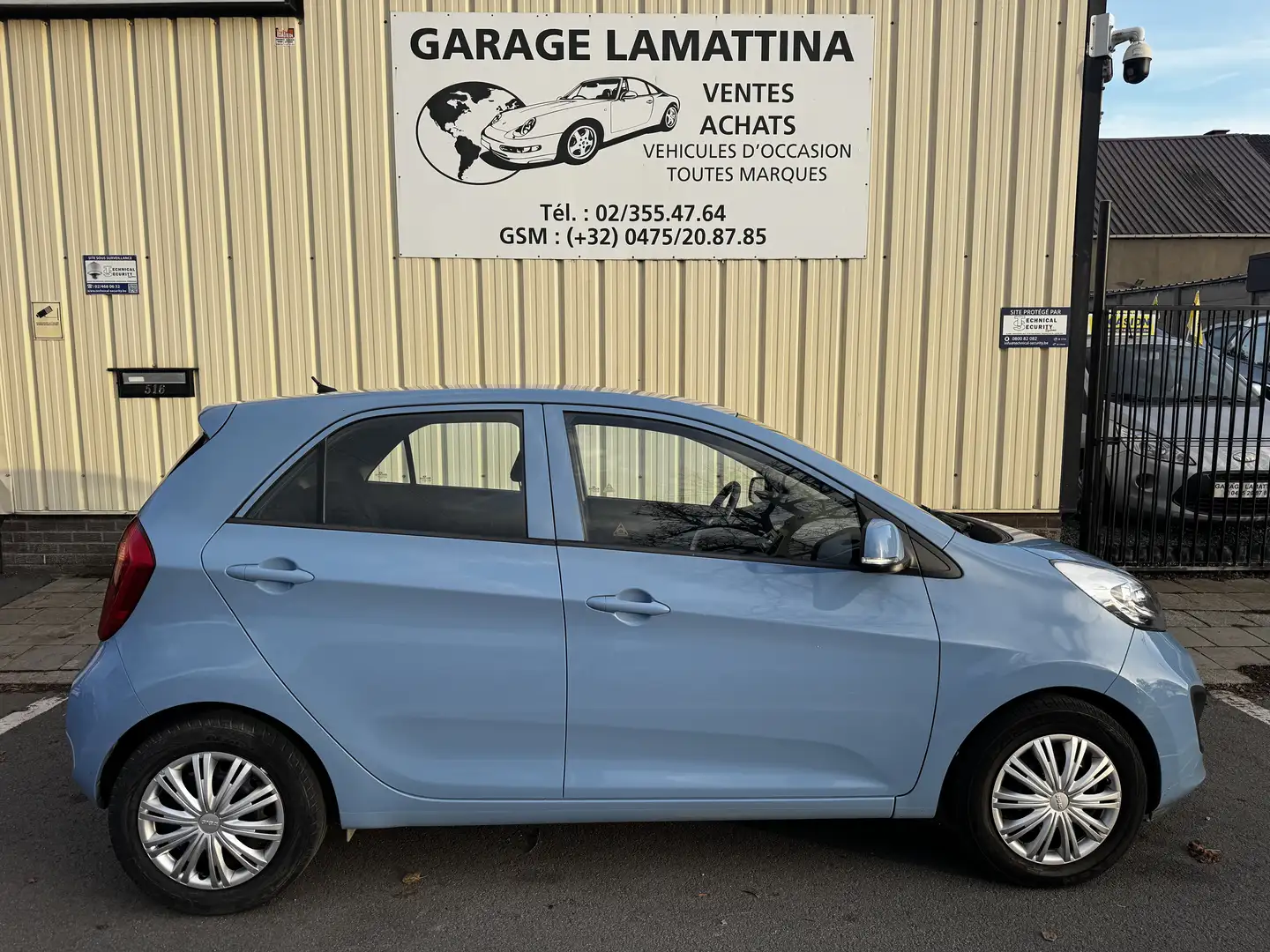 Kia Picanto Picanto 1.0i Fusion ISG Bleu - 1