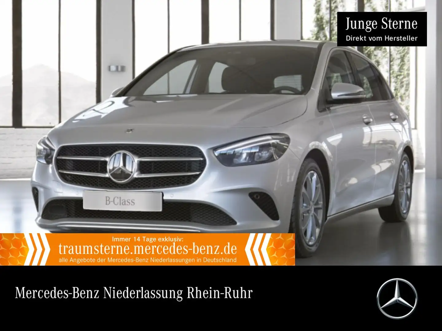 Mercedes-Benz B 200 PROGRESSIVE+LED+KAMERA Zilver - 1