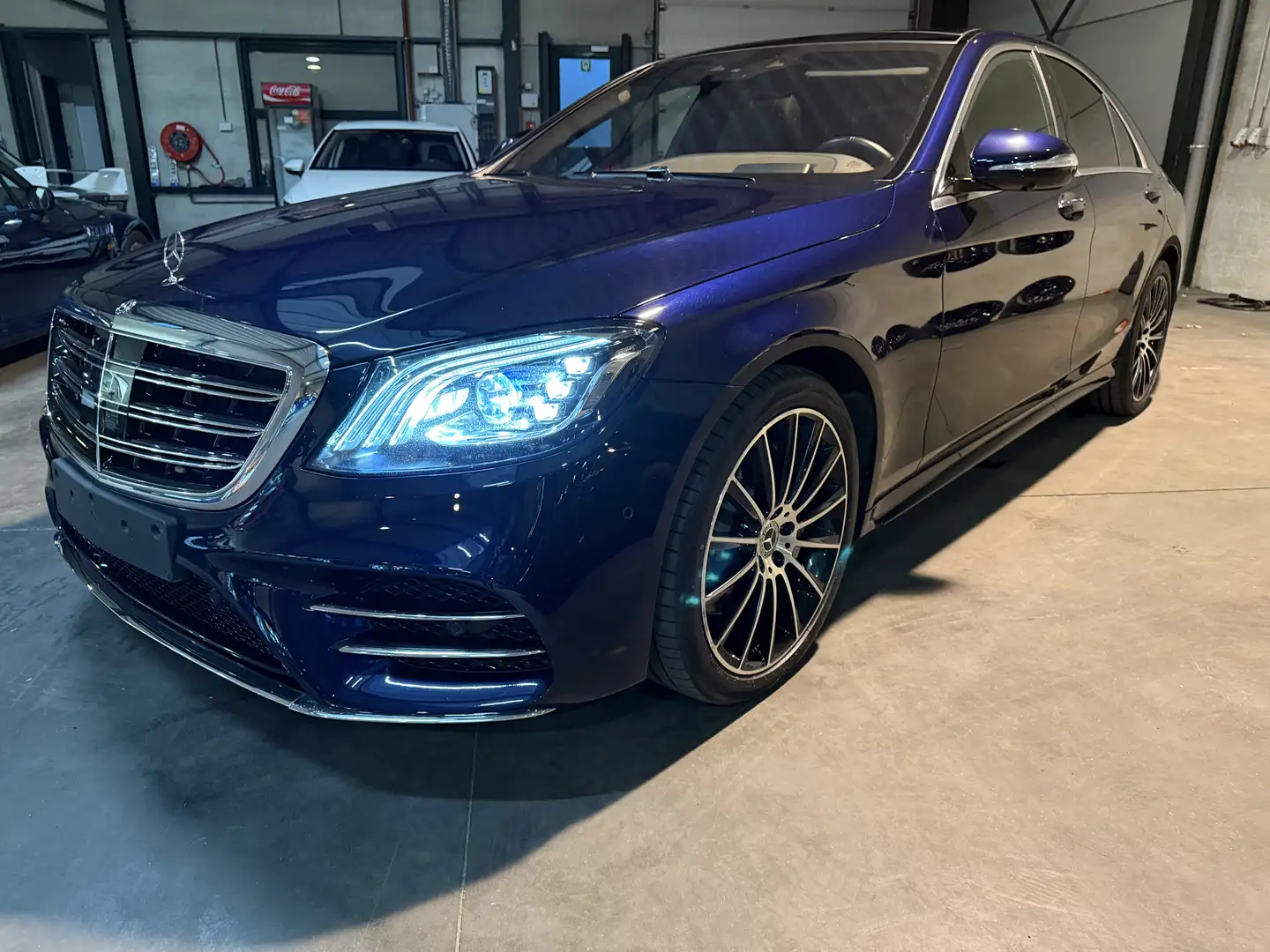 Mercedes-Benz S 350 Mercedes-Benz S350d 4MATIC  01/2020 80.000 km Bleu - 2