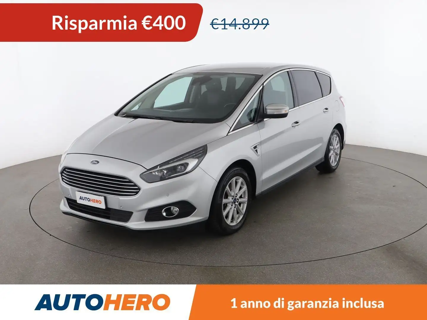 Ford S-Max 2.0 TDCi Titanium Business 180CV Gris - 1