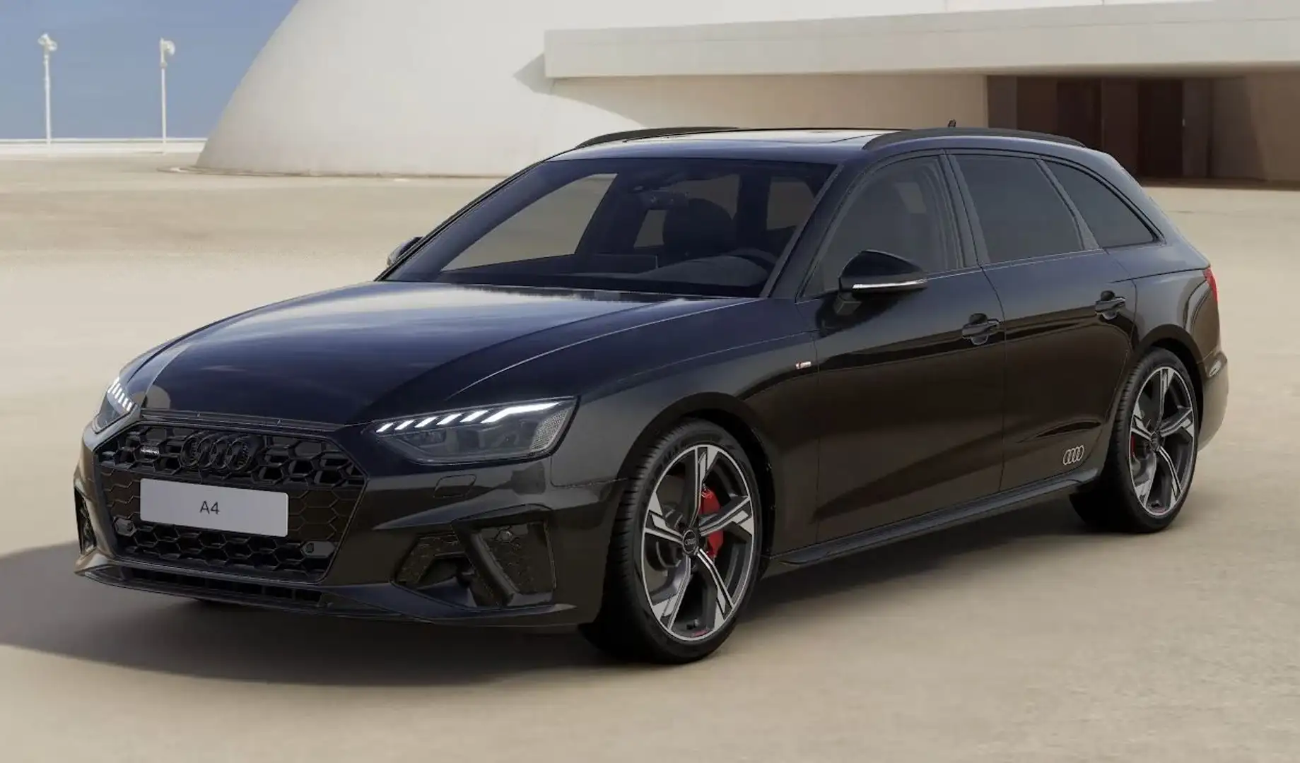 Audi A4 Avant 45TFSI qu BLACK S LINE PANO AHK VC Schwarz - 2