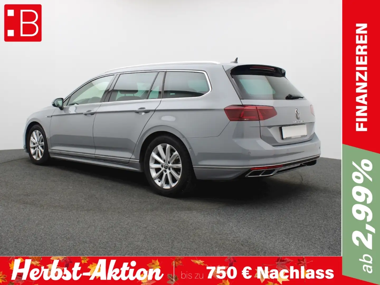 Volkswagen Passat Variant 1.5 TSI DSG Elegance R-Line NAVI AHK ACC BLINDSPOT Grijs - 1
