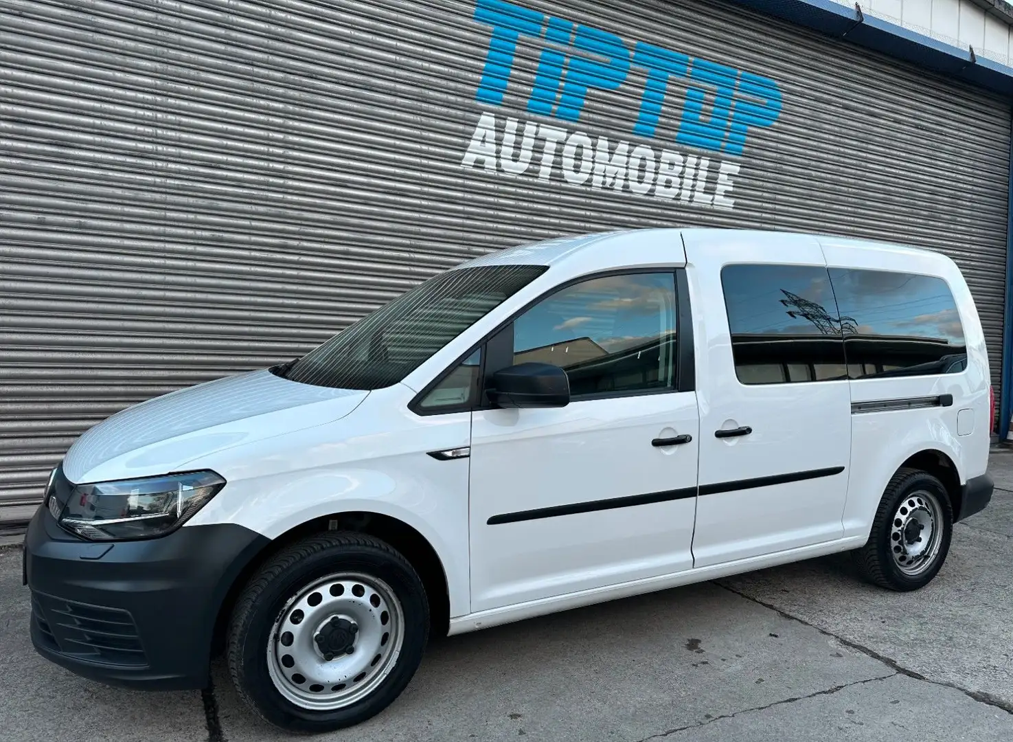 Volkswagen Caddy Nfz Maxi Kombi BMT*NAVI*2xSCHIEBETÜR*KAMRA White - 1