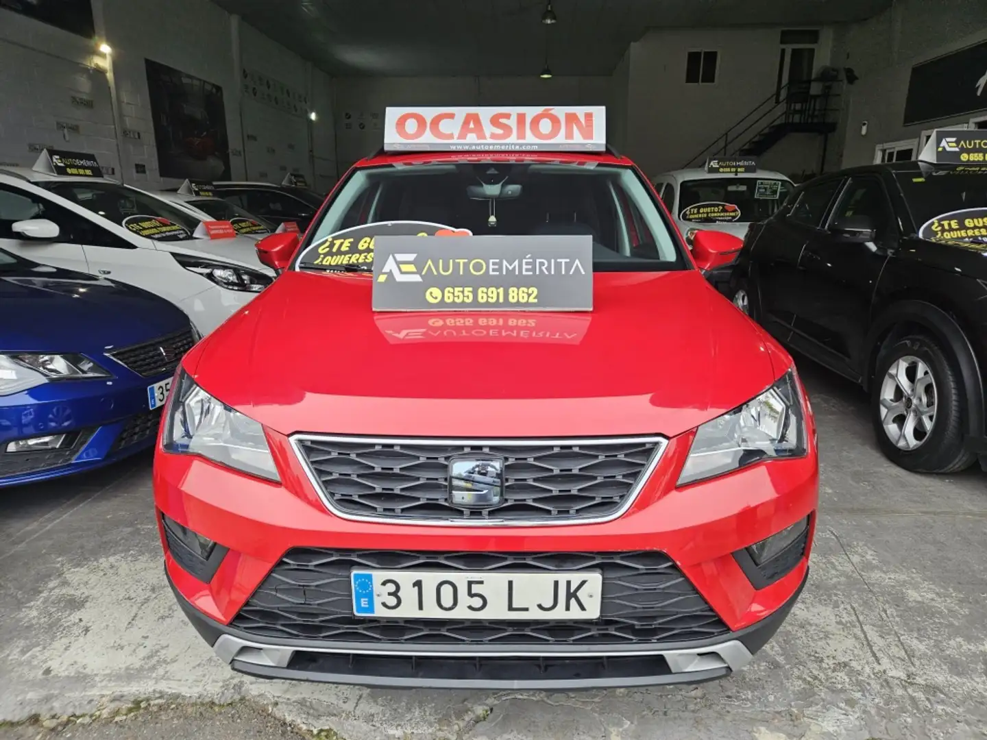 SEAT Ateca 1.6TDI CR S&S Ecomotive Reference Rojo - 1