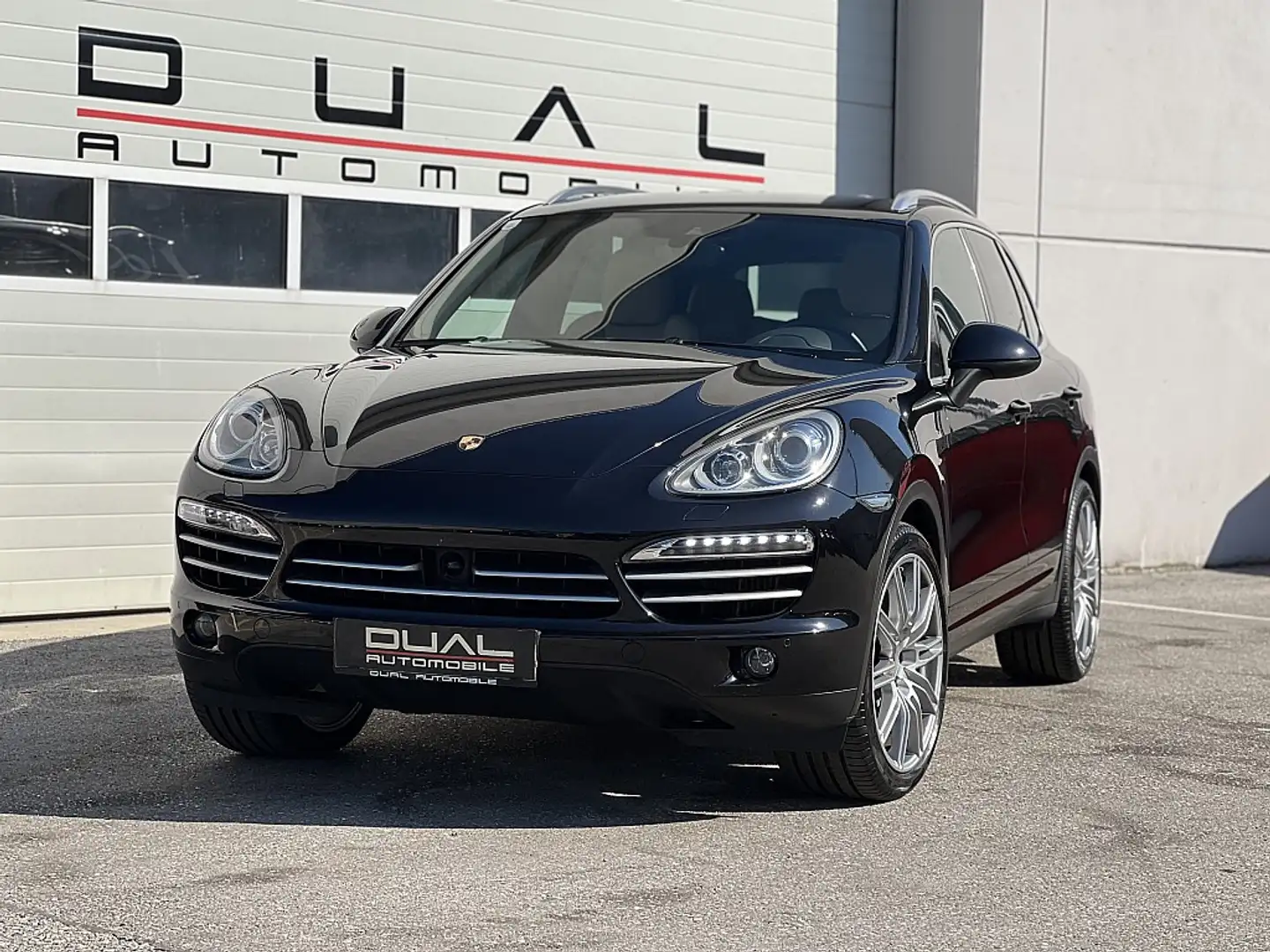 Porsche Cayenne II Palatinum 3,0 Diesel Aut.|LUFT|ACC|KEYLESS|NAVI Schwarz - 1