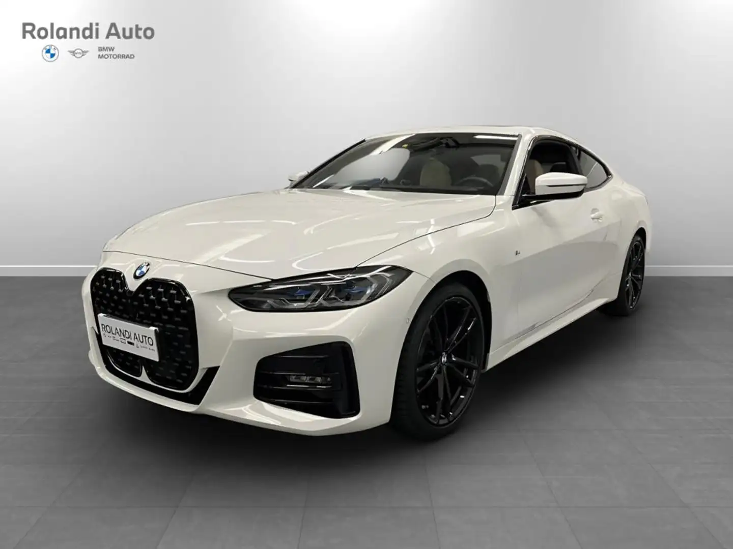 BMW 420 d Coupe mhev 48V xdrive Msport auto Weiß - 1