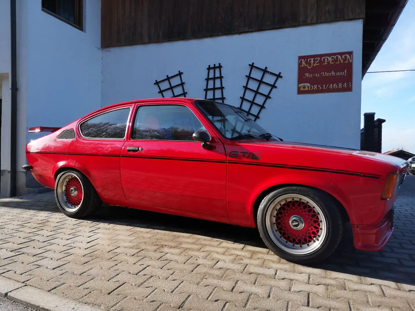 Opel Kadett C Coupe Rallye 2,0 5 Gang Rot - 1