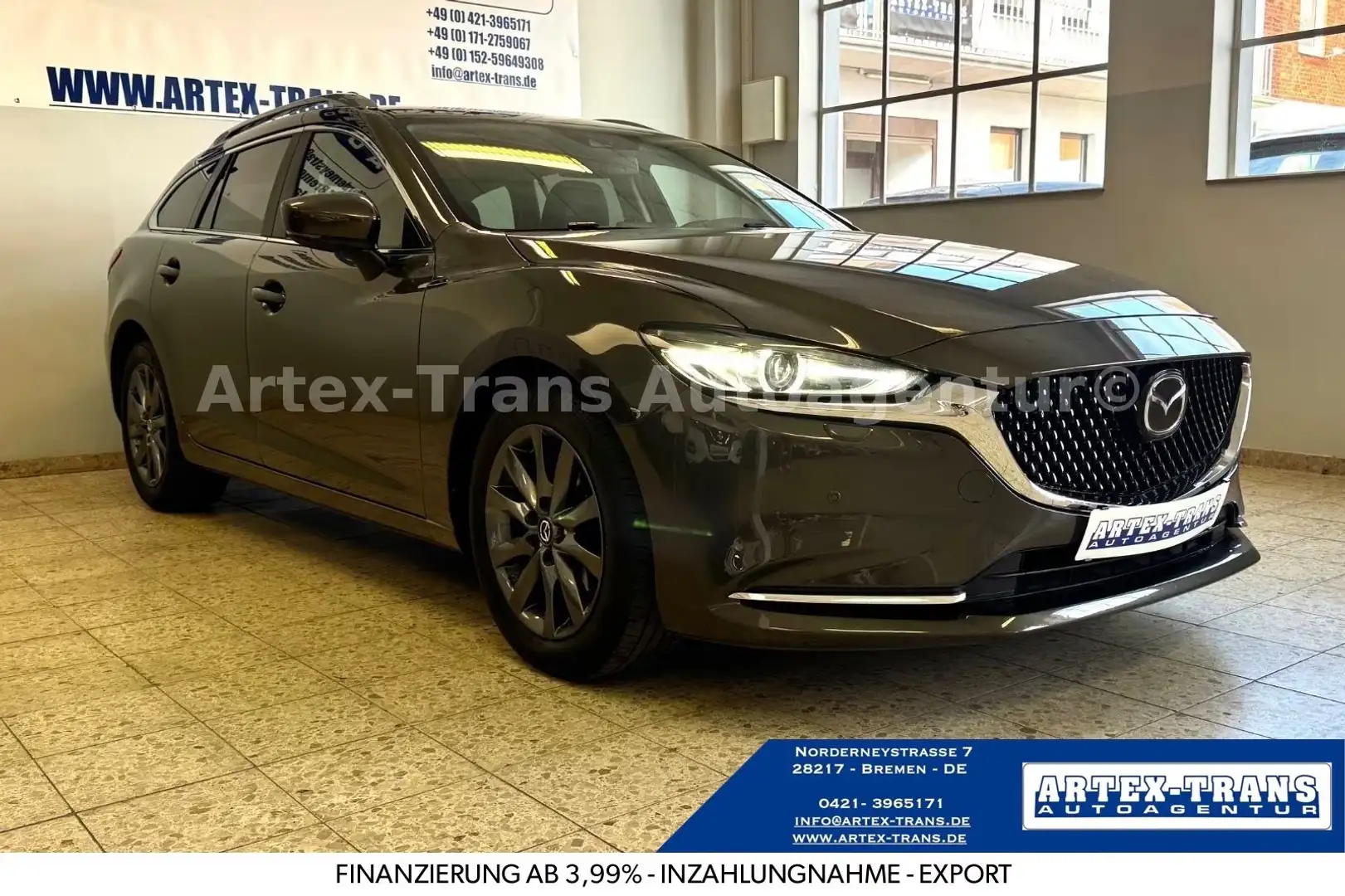 Mazda 6 Exclusive-Line NAV/H-UP/LED/KAMERA/SHZ/AHK/ACC Braun - 1