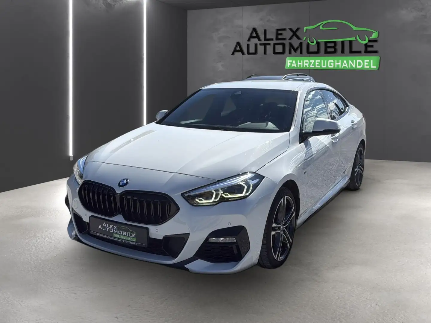 BMW 218 i M Sport Gran Coupe Weiß - 2