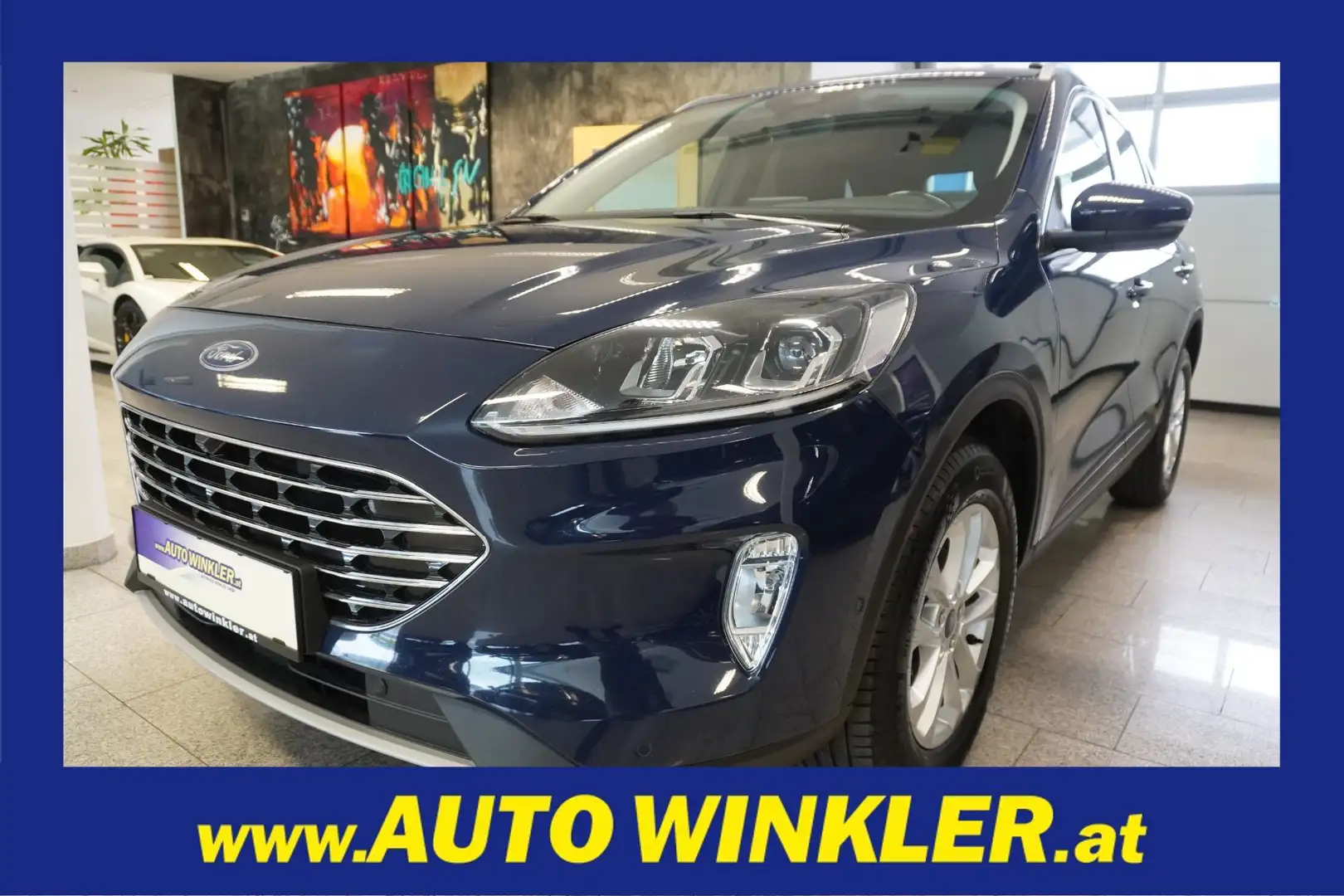 Ford Kuga 1,5 EcoBoost Titanium AHV/SHZ/LED/Nav Blau - 1