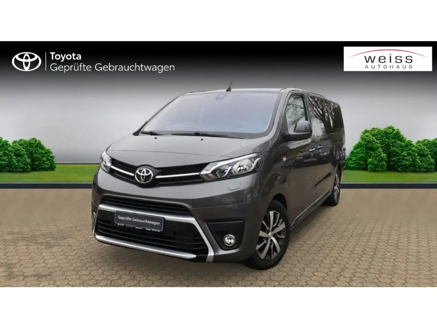 Toyota Proace Verso L2 Team D 2.0  Automatik 8-Sitzer Grau - 1