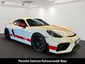 Porsche Cayman 718 GT4 nur 14.500 km Chrono PDLS+ PASM Weiß - thumbnail 7