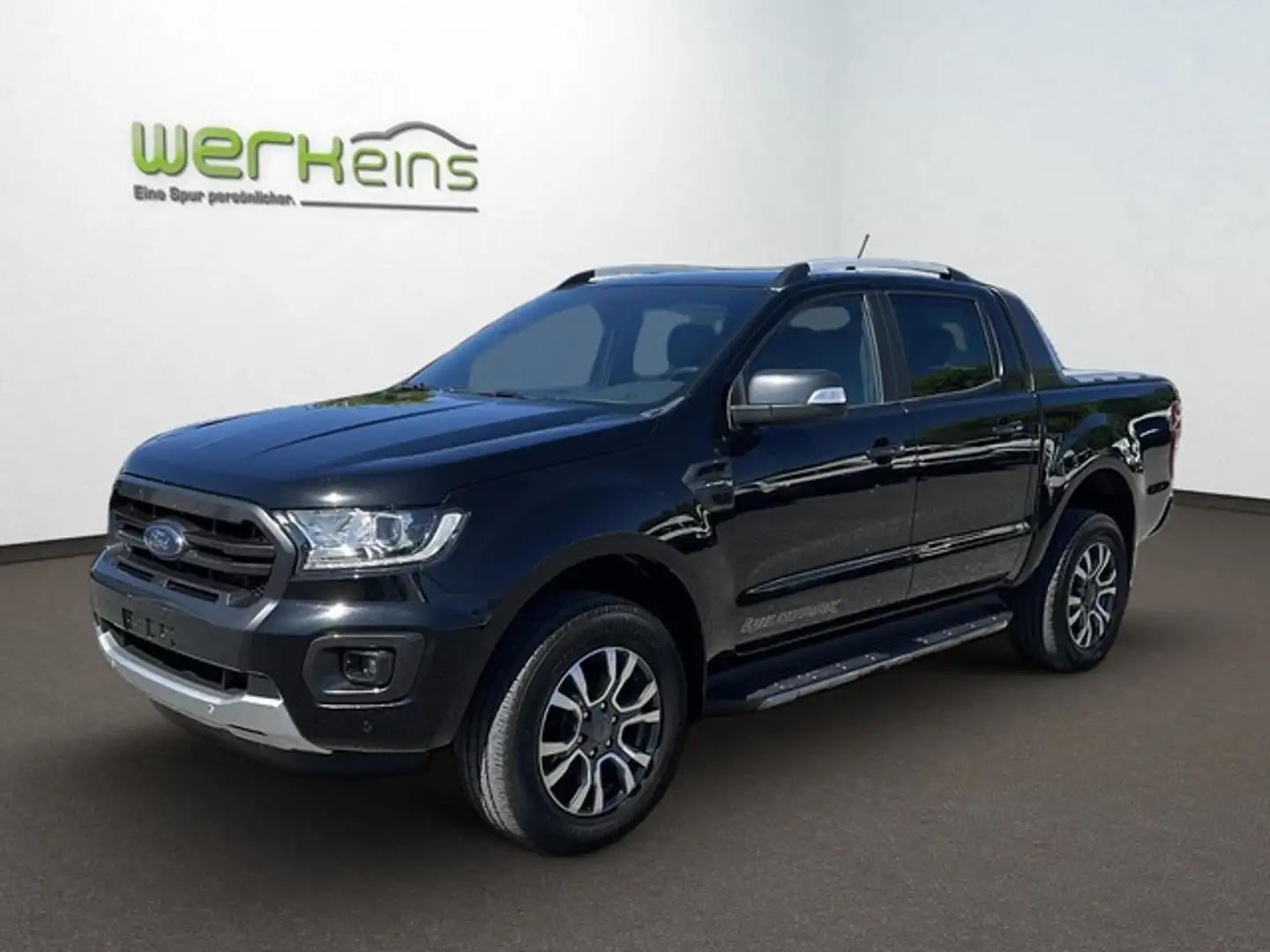 Ford Ranger Wildtrak DoKa 4x4 Leder el.Heckroll StHzg Schwarz - 1