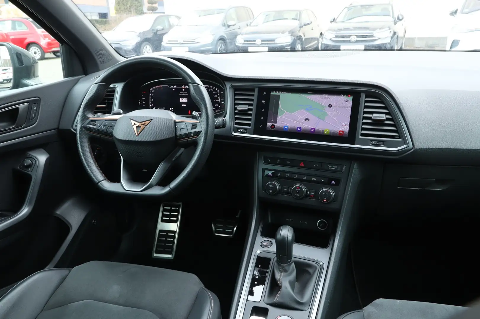 CUPRA Ateca 2.0 TSI 4Drive DSG*NAVI*AHK*SHZ*ACC Černá - 2
