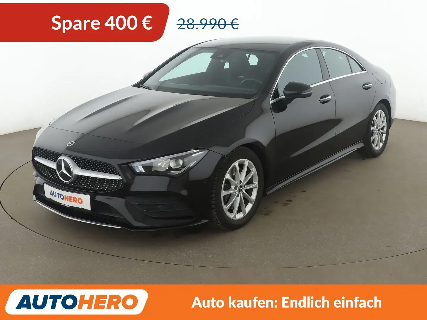 Mercedes-Benz CLA 200 AMG Line Aut.*LED*NAVI*TEMPO*CAM*PDC*SHZ*KLIMA* Noir - 1