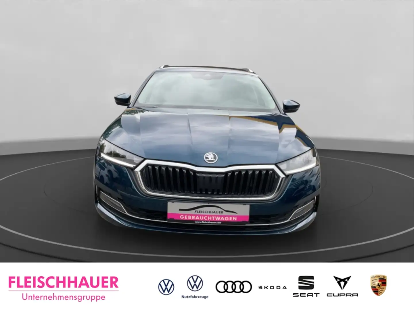 Skoda Octavia Combi 1.5 TSI DSG e-TEC HUD Navi Digitales Cockpit Bleu - 2