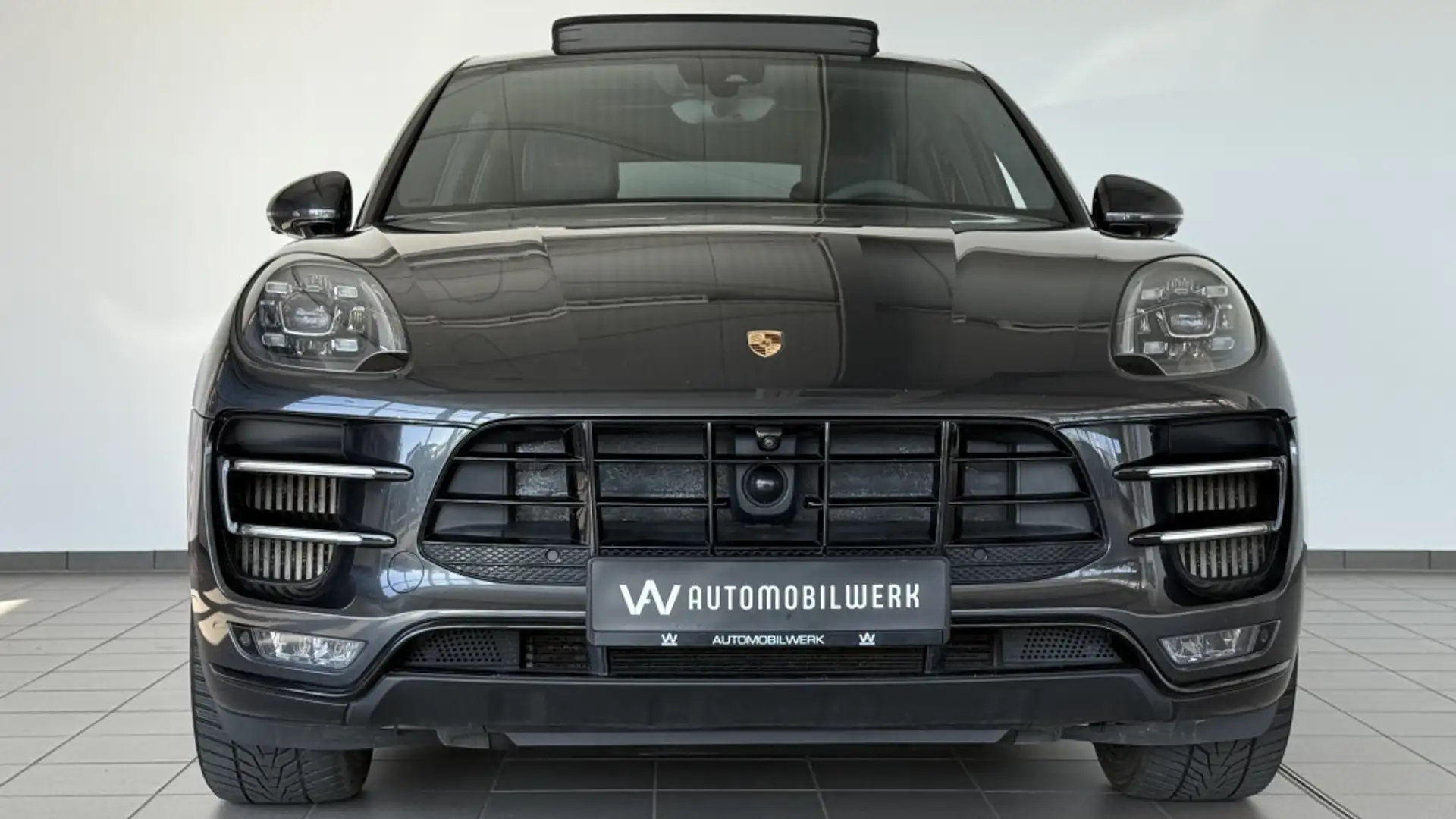 Porsche Macan Turbo |PANO |AHK |STHZ |LUFT |CHRONO |360° Grau - 2