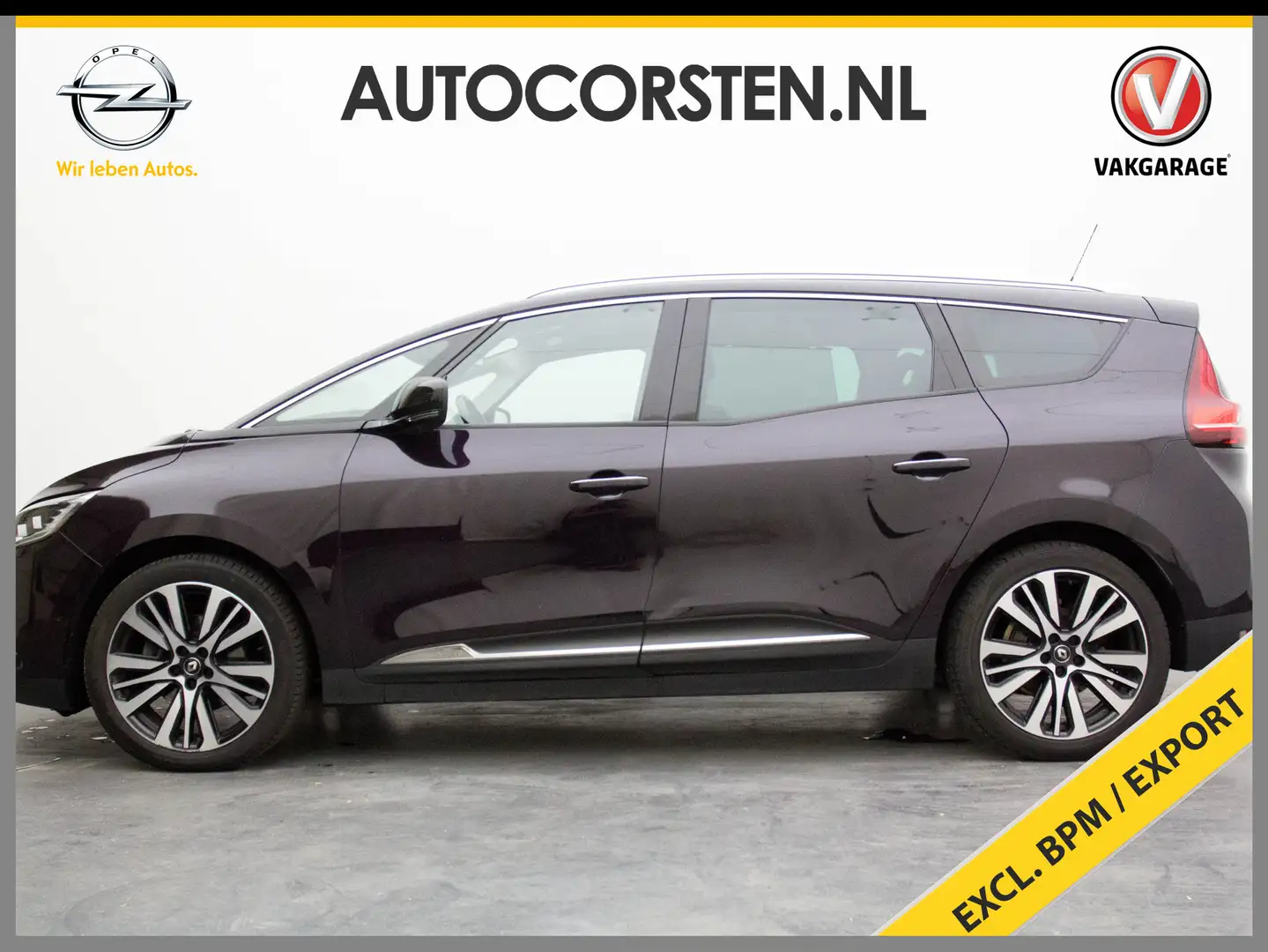 Renault Grand Scenic D 161pk AUT. Leder Pano Navi HUD Pdc Ecc Led keyle Zwart - 2