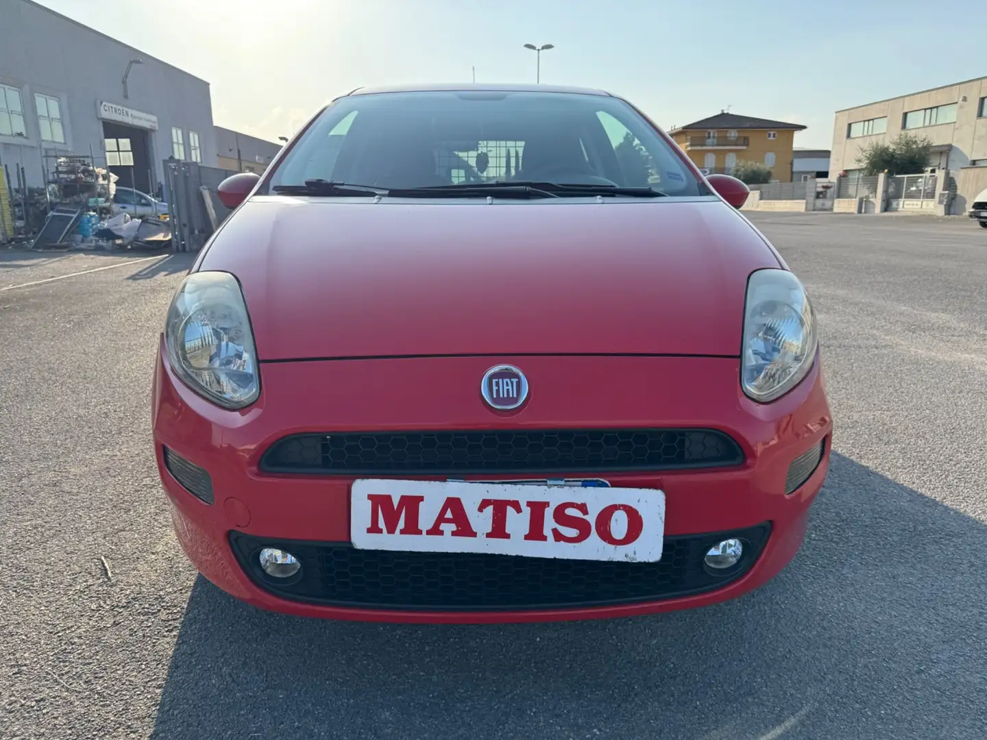 Fiat Punto 1.3 MJT II 75 CV 3 porte Lounge Rosso - 2