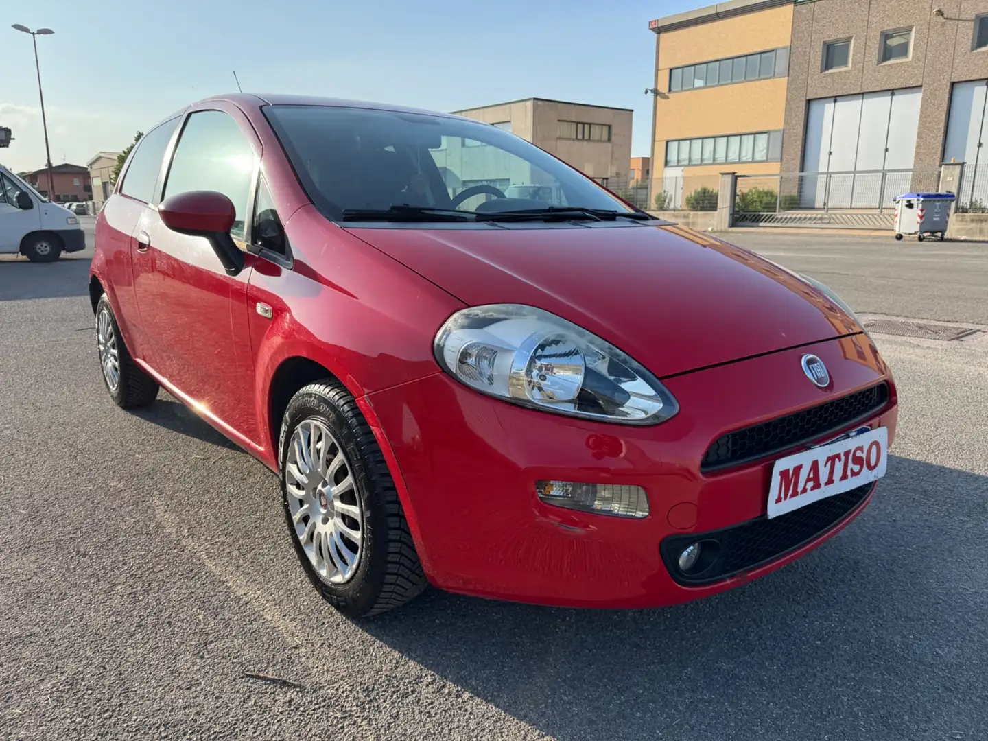 Fiat Punto 1.3 MJT II 75 CV 3 porte Lounge Rosso - 1