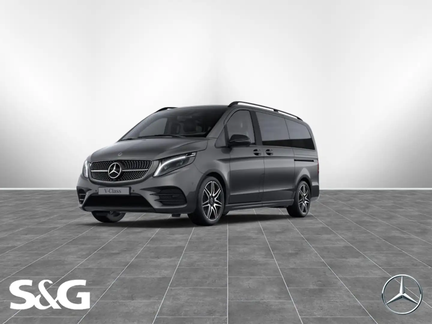 Mercedes-Benz V 300 d 4MATIC AVANTGARDE EDITION Lang Grau - 1